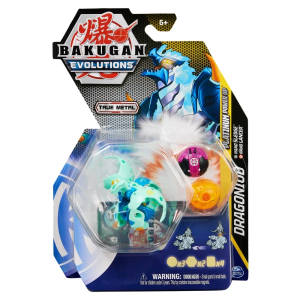 BAKUGAN EVOLUTIONS ΣΕΤ PLATINUM POWER UP