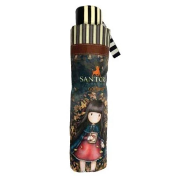 ΟΜΠΡΕΛΑ ΓΥΝΑΙΚΕΙΑ 3ΣΠΑΣΤΗ ΑΠΛΗ 53 εκ. SANTORO\'S GORJUSS AUTUMN LEAVES, OLIVE