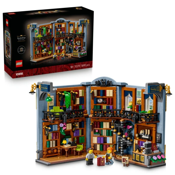 LEGO® ICONS ΒΙΒΛΙΟΠΩΛΕΙΟ ΒΙΒΛΙΟΣΤΑΤΗΣ