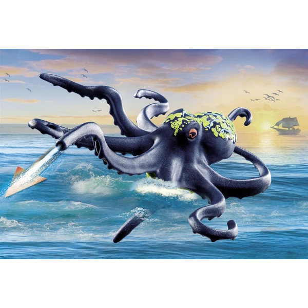 PLAYMOBIL PIRATES BATTLE WITH THE GIANT OCTOPUS