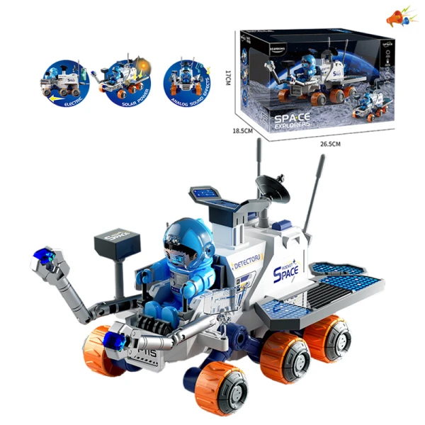 SOLAR SPACE VEHICLE WITH SOUNDS