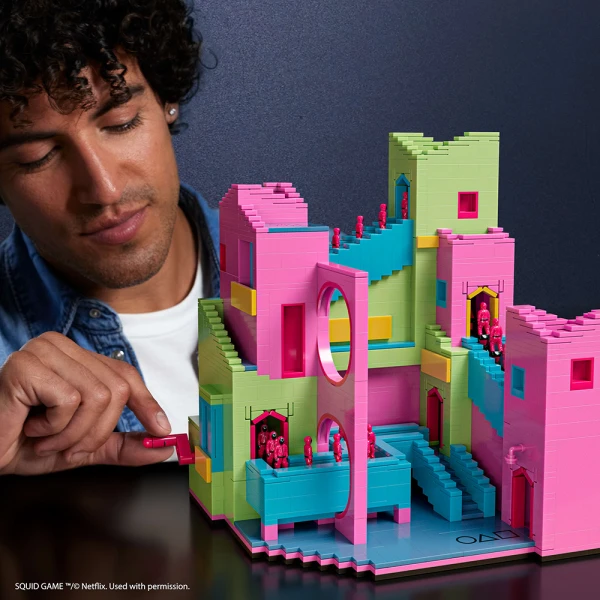 MEGA ADULTS BUILDERS SQUID GAME STAIRCASE