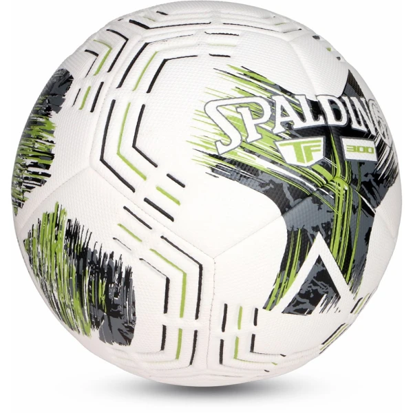 SPALDING SOCCER BALL TF-300 MACHINE STITCHED GREEN SIZE 5