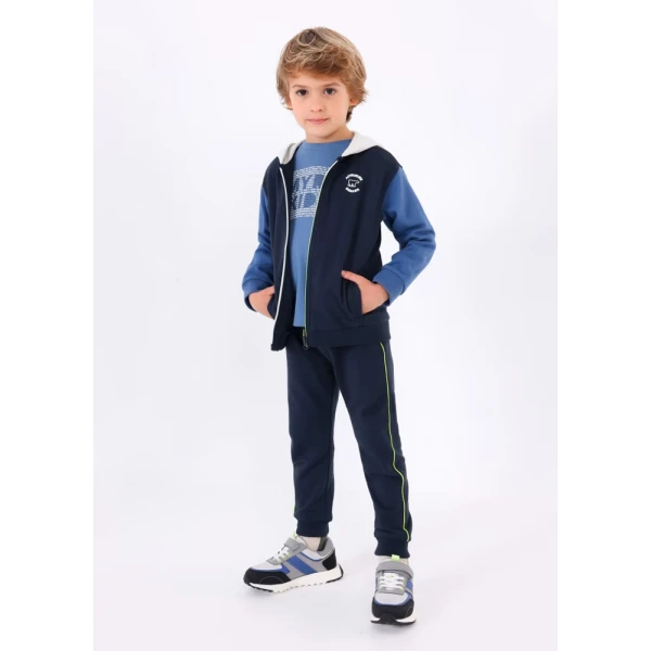 MAYORAL JOGGING SUIT COMBINED DEEP BLUE