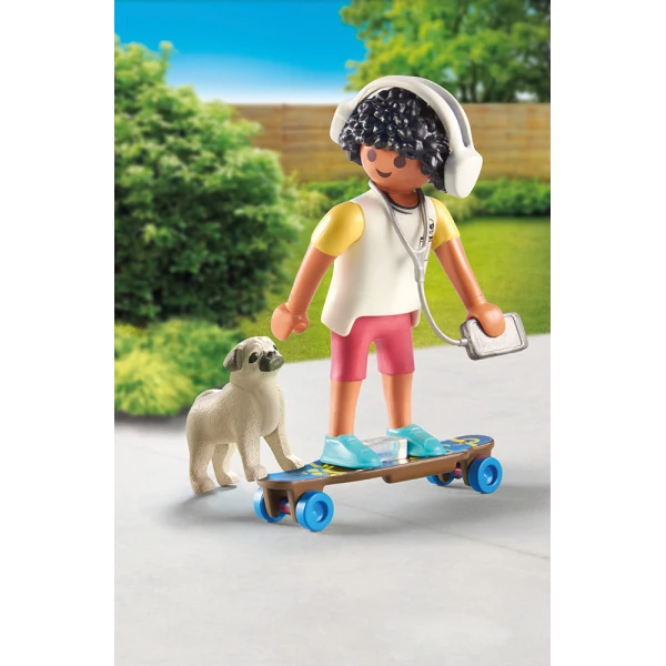 PLAYMOBIL CITY LIFE BOY WITH DOG
