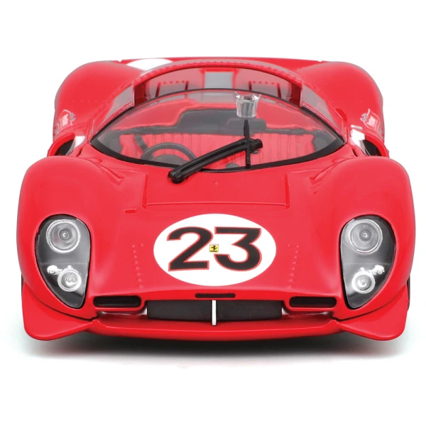 BBURAGO 1:24 RACE FERRARI 330 P4 DAYTONA (1967) RED