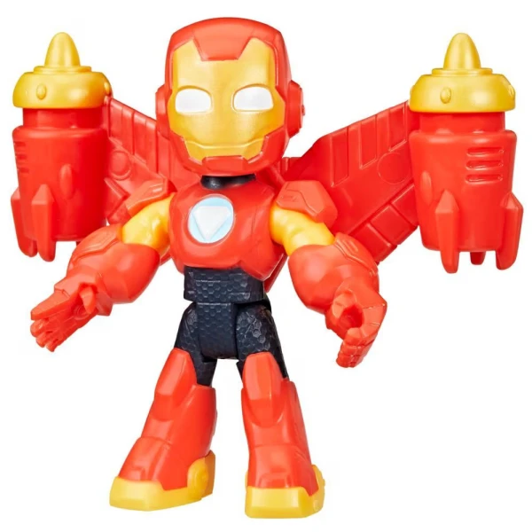 MARVEL IRON MAN AND HIS AWESOME FRIENDS FIGURE IRON MAN WITH ACCESSORY