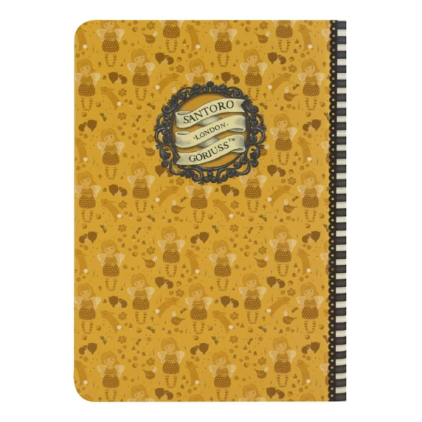 GORJUSS SANTORO NOTEBOOK Α5 BEE LOVED