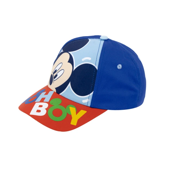 COTTON/PLY HAT MICKEY KIDS 48/51 - BLUE