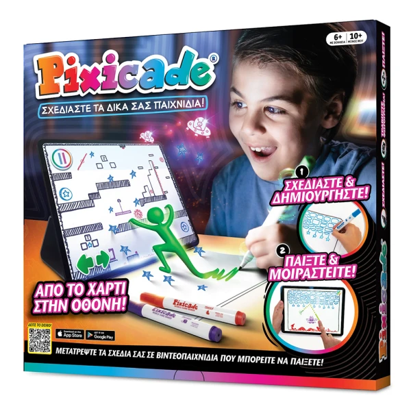 ABACUS BRANDS ΕΠΙΣΤΗΜΟΝΙΚΟ ΣΕΤ PIXICADE ΔΗΜΙΟΥΡΓΗΣΤΕ ΤΟ ΔΙΚΟ ΣΑΣ ΒΙΝΤΕΟΠΑΙΧΝΙΔΙ - ΠΛΗΡΗΣ ΕΛΛΗΝΙΚΗ ΕΚΔΟΣΗ