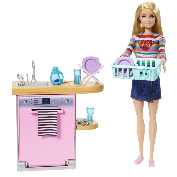 BARBIE FURNITURE AND ACCESSORY PACK - DISHWASHER