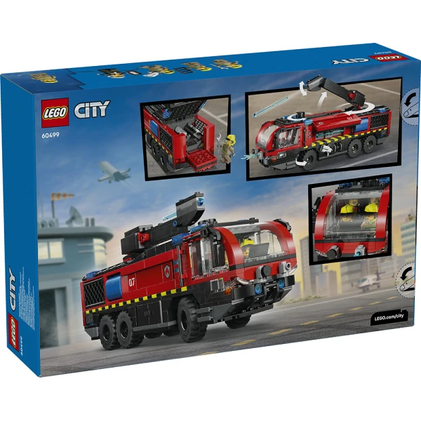 LEGO® CITY ΠΥΡΟΣΒΕΣΤΙΚΟ ΦΟΡΤΗΓΟ ΑΕΡΟΔΡΟΜΙΟΥ