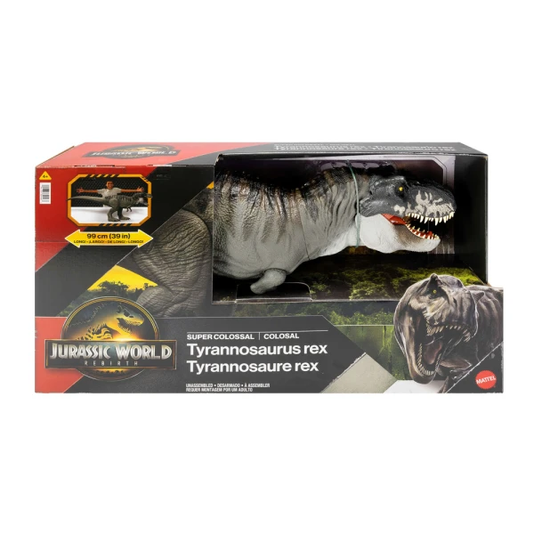 JURASSIC WORLD REBIRTH - SUPER COLOSSAL TYRANNOSAURUS REX