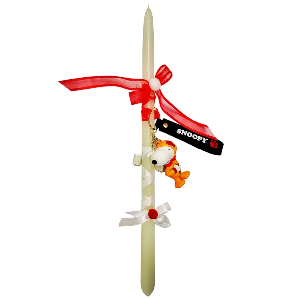 EASTER CANDLE KEY CHAIN WITH FIGURE - 10 DESIGNS