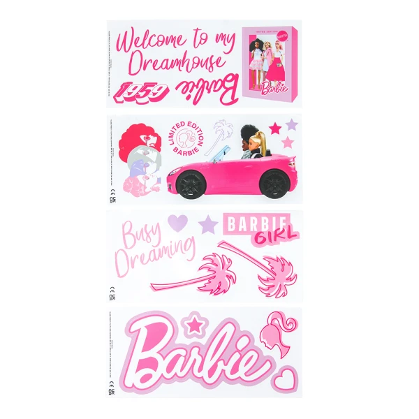 PALADONE LIGHT BARBIE CUSTOMISABLE ROOM SIGN SET