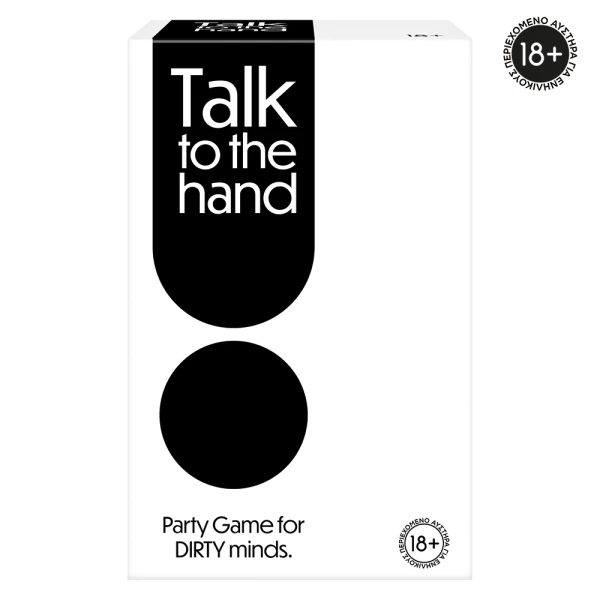 AS GAMES ΕΠΙΤΡΑΠΕΖΙΟ ΠΑΙΧΝΙΔΙ TALK TO THE HAND ΓΙΑ ΗΛΙΚΙΕΣ 18+ ΧΡΟΝΩΝ ΚΑΙ 3+ ΠΑΙΚΤΕΣ
