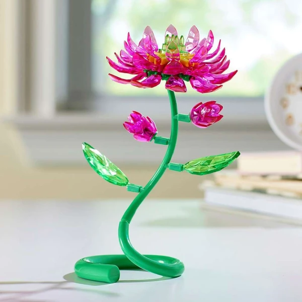 LEXIBOOK CRA-Z-ART CRYSTAL GEM SINGLE LOTUS BOUQUET
