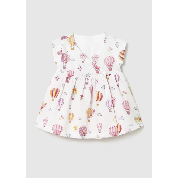 MAYORAL DRESS REVERSIBLE PINK