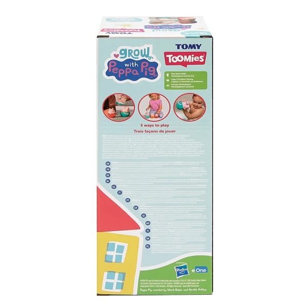 TOMY TOOMIES ΒΡΕΦΙΚΟ ΠΑΙΧΝΙΔΙ ΜΠΑΝΙΟΥ ΟΙΚΟΓΕΝΕΙΑ PEPPA PIG ΣΤΗ ΦΩΛΙΑ ΓΙΑ 18+ ΜΗΝΩΝ