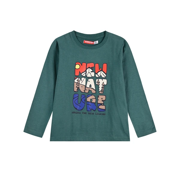 ENERGIERS BLOUSE BOY BEBE CYPRESS GREEN