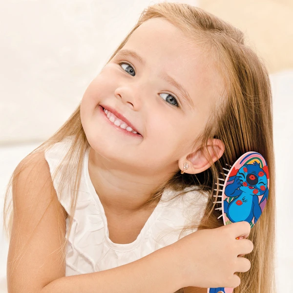 HAIR BRUSH STITCH WITH NECKLACE - 2 DESIGNS