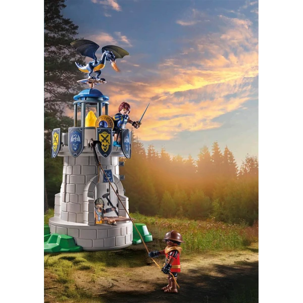 PLAYMOBIL NOVELMORE ΠΥΡΓΟΣ ΙΠΠΟΤΩΝ ΜΕ ΔΡΑΚΟ ΚΑΙ ΣΙΔΗΡΟΥΡΓΟ