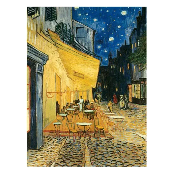 RAVENSBURGER ΠΑΖΛ 1000 τεμ. AC VAN GOGH ΝΥΧΤΕΡΙΝΟ ΚΑΦΕ