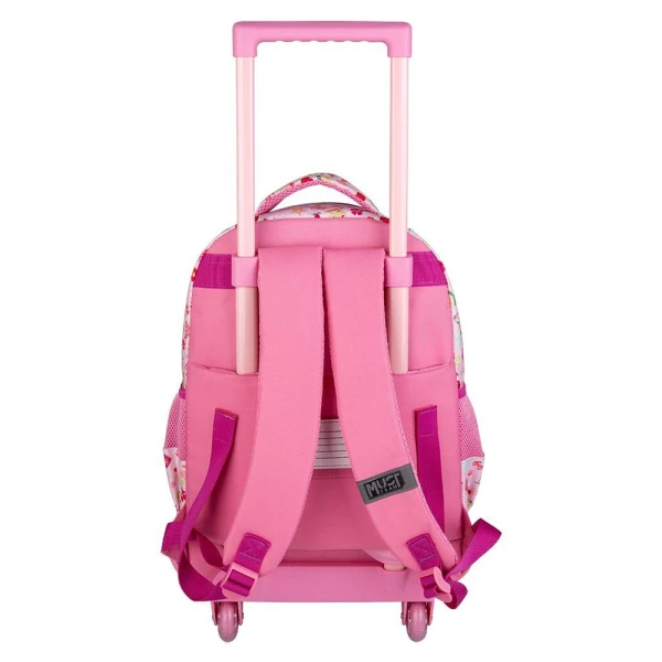 MUST TEAM ΤΣΑΝΤΑ TROLLEY ΔΗΜΟΤΙΚΟΥ 34Χ20Χ44 εκ. 3 ΘΗΚΕΣ - PRINCESS FRIENDS LIGHT UP MY LIFE