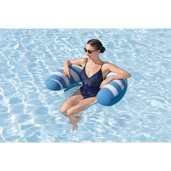 BESTWAY ΚΑΘΙΣΜΑ ΠΙΣΙΝΑΣ ΜΕ ΒΕΛΟΥΔΙΝΗ ΕΠΙΦΑΝΕΙΑ 119Χ67,5 εκ. 