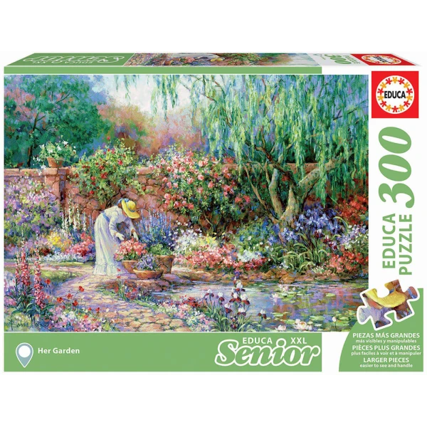 EDUCA PUZZLE 300 pcs IN THE GARDEN