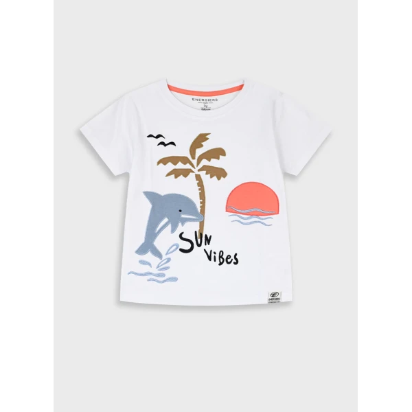 ENERGIERS BLOUSE BOY BEBE WHITE