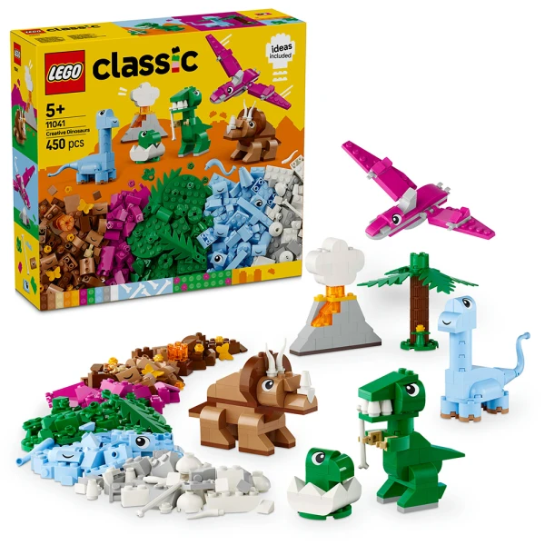 LEGO® CLASSIC ΔΗΜΙΟΥΡΓΙΚΟΙ ΔΕΙΝΟΣΑΥΡΟΙ