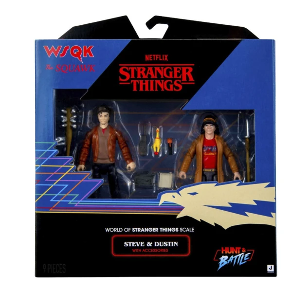 STRANGER THINGS ΣΕΤ 2ΤΜΧ. ΑΡΘΡΩΤΕΣ ΦΙΓΟΥΡΕΣ 10 εκ. ΜΕ ΑΞΕΣΟΥΑΡ - STEVE & DUSTIN