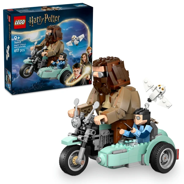 LEGO® HARRY POTTER™ ΒΟΛΤΑ ΤΟΥ ΧΑΓΚΡΙΝΤ™ & ΤΟΥ ΧΑΡΙ ΜΕ ΜΟΤΟΣΙΚΛΕΤΑ