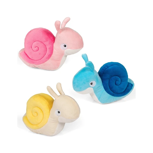 PLUSH SNAIL 20 cm - 3 COLORS
