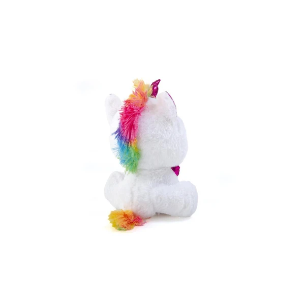 PLUSH UNICORN WITH HEART 24 cm - 2 COLOURS