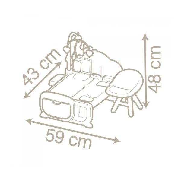 SMOBY BABY NURSE COCOON NURSERY