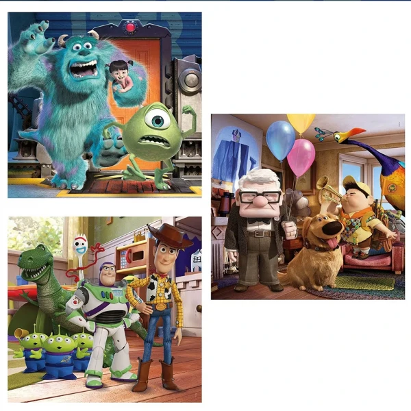 CLEMENTONI ΠΑΙΔΙΚΟ ΠΑΖΛ SUPER COLOR 3X48 τεμ. PIXAR