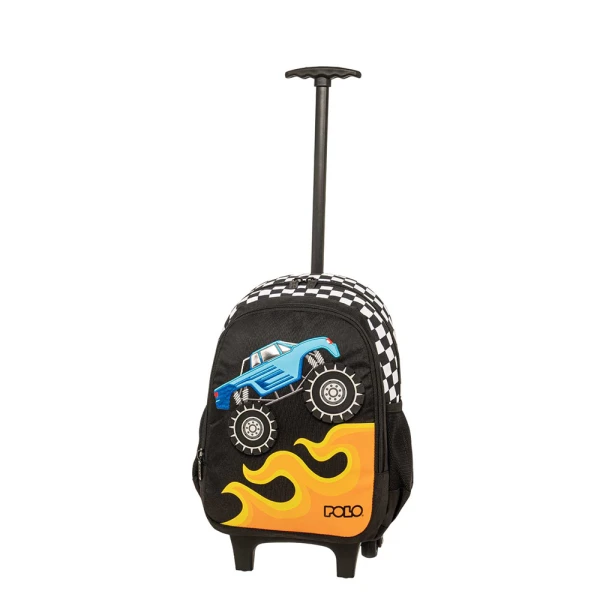 POLO 2025 TODDLER TROLLEY BACKPACK JUNIOR BIBI - MONSTER TRUCK