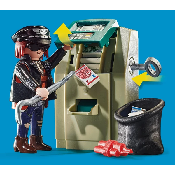 PLAYMOBIL CITY ACTION BANK ROBBER CHASE