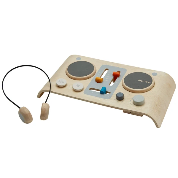 PLAN TOYS WOODEN ΤΟΥ DJ MIXER