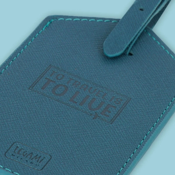 LEGAMI LUGGAGE TAG - PETROL