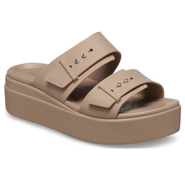 CROCS BROOKLYN BUCKLE LOWWDG LATTE