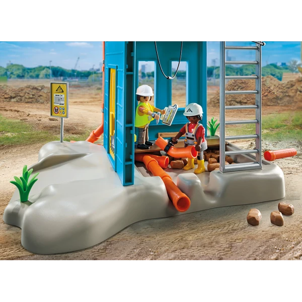 PLAYMOBIL ACTION HEROES CONSTRUCTION SITE