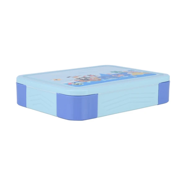 LUNCH BOX SAVE THE AEGEAN 1330ml 5 COMPARTMENTS WITH SPOON/FORK – TREASURE QUEST