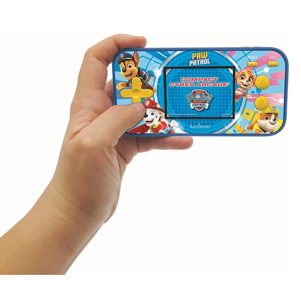 LEXIBOOK COMPACT CYBER ARCADE PORTABLE GAMING CONSOLE - PAW PATROL