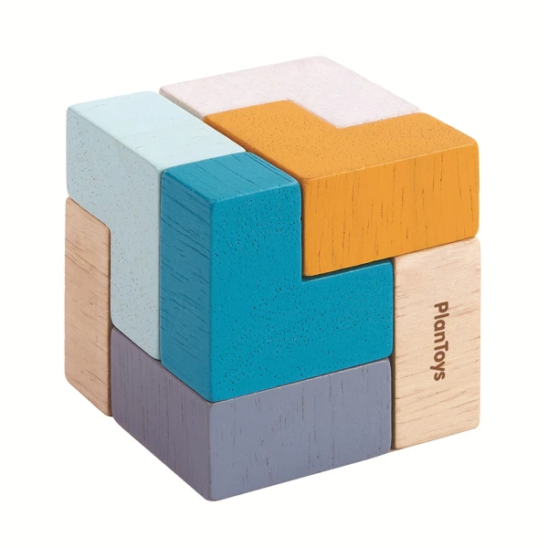 PLAN TOYS CUBE PUZZLE 3D