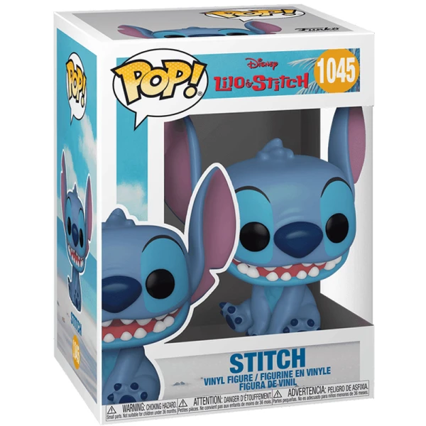 FUNKO POP! DISNEY LILO & STITCH ΦΙΓΟΥΡΑ ΒΙΝΥΛΙΟΥ STITCH (SMILING SEATED) 1045