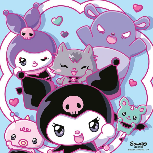 RAVENSBURGER PUZZLE 3X49 pcs KUROMI