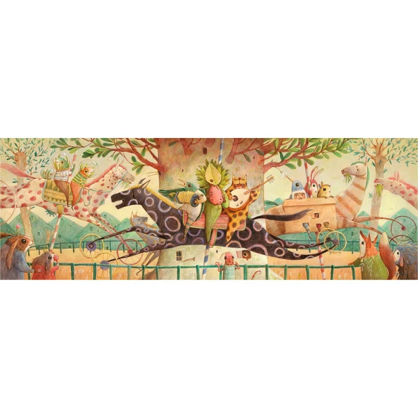 DJECO PUZZLE GALLERY LOVELY WALK 100 pcs